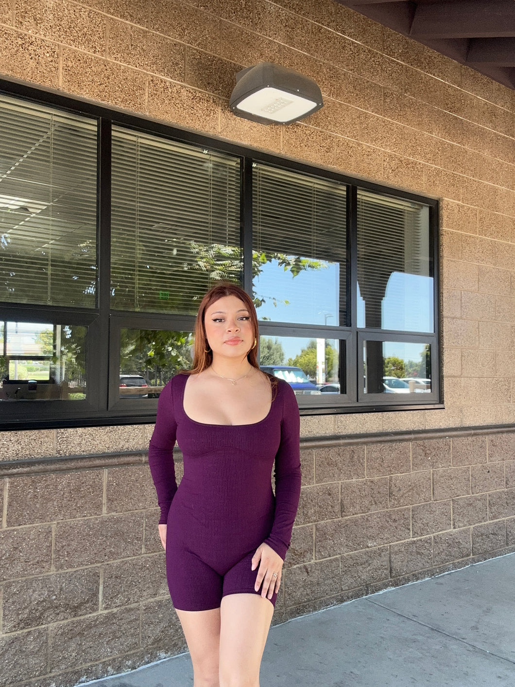 SARQUITA LONG SLEEVE ROMPER