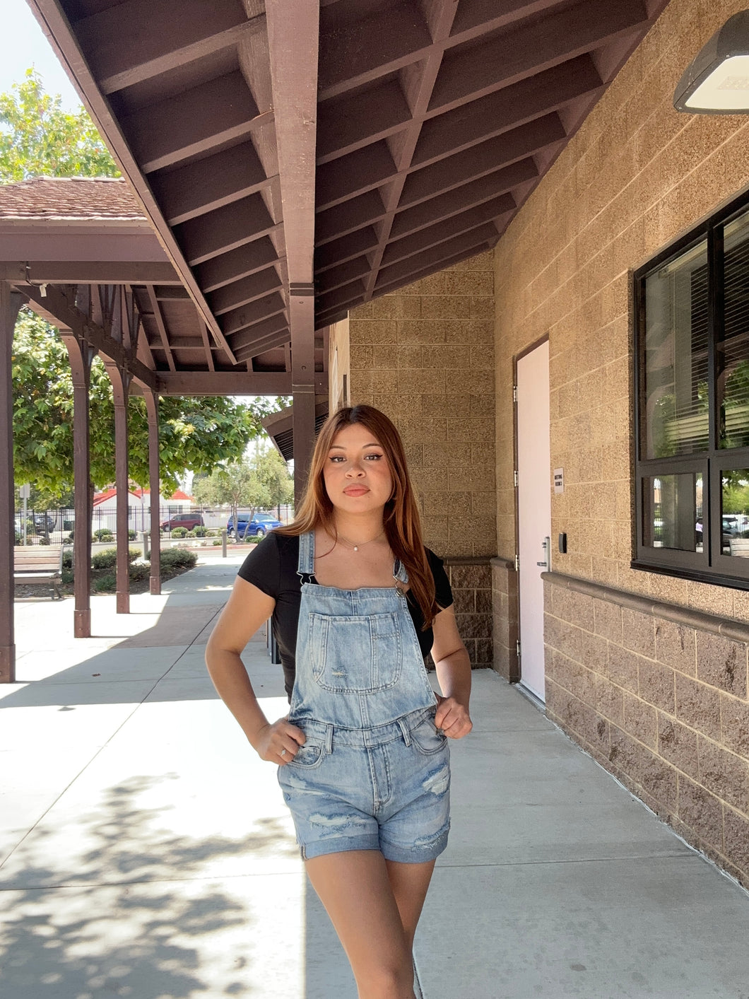 ADELE SHORT OVERALLS