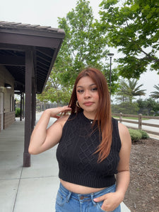 NATTY KNITTED TOP