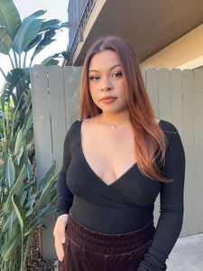 ALE V NECK BODYSUIT